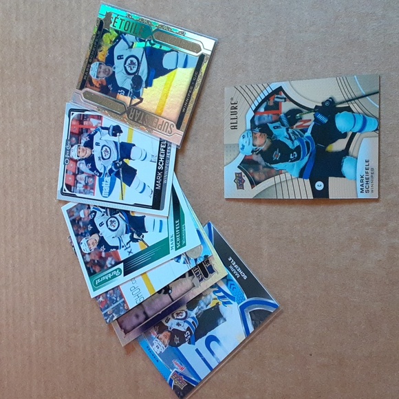 Mark Scheifele Winnipeg Jets NHL Hockey Cards & Sticker x 12 - Picture 7 of 16
